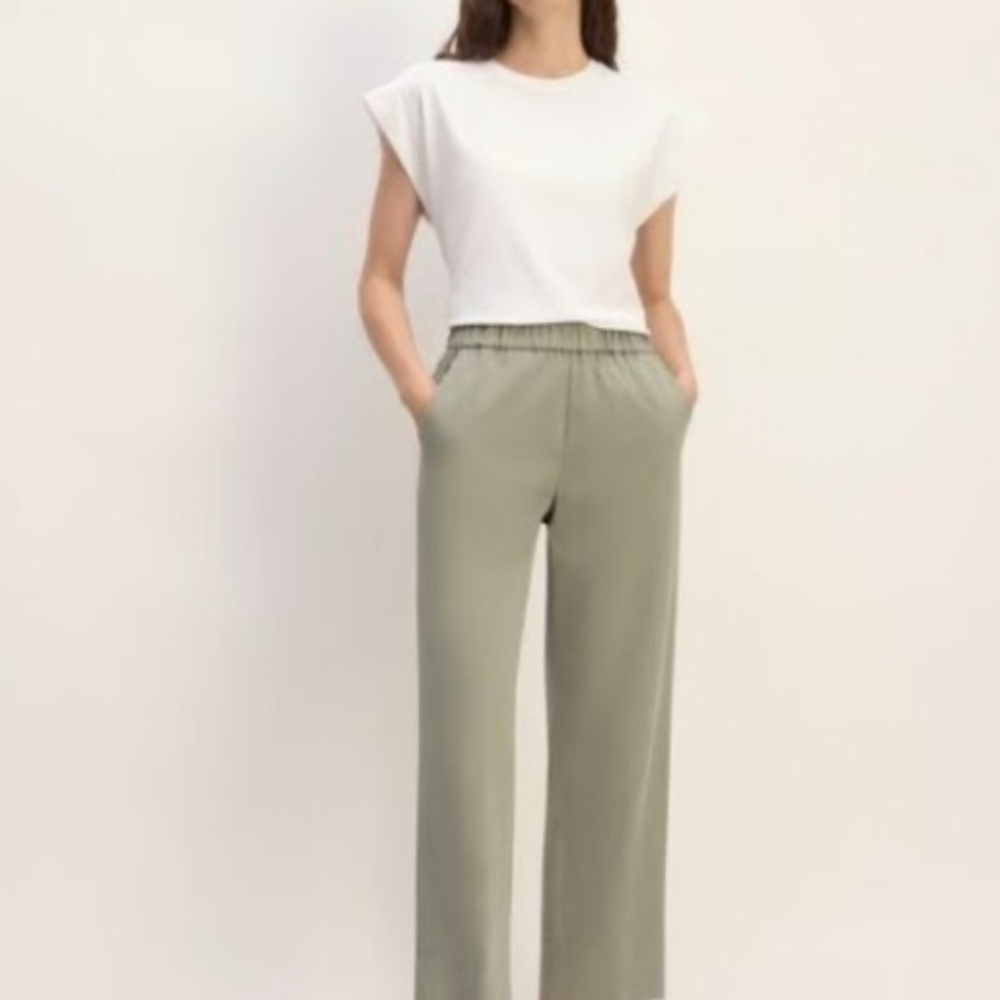 Everlane Easy Pant in Sage Green Size 2